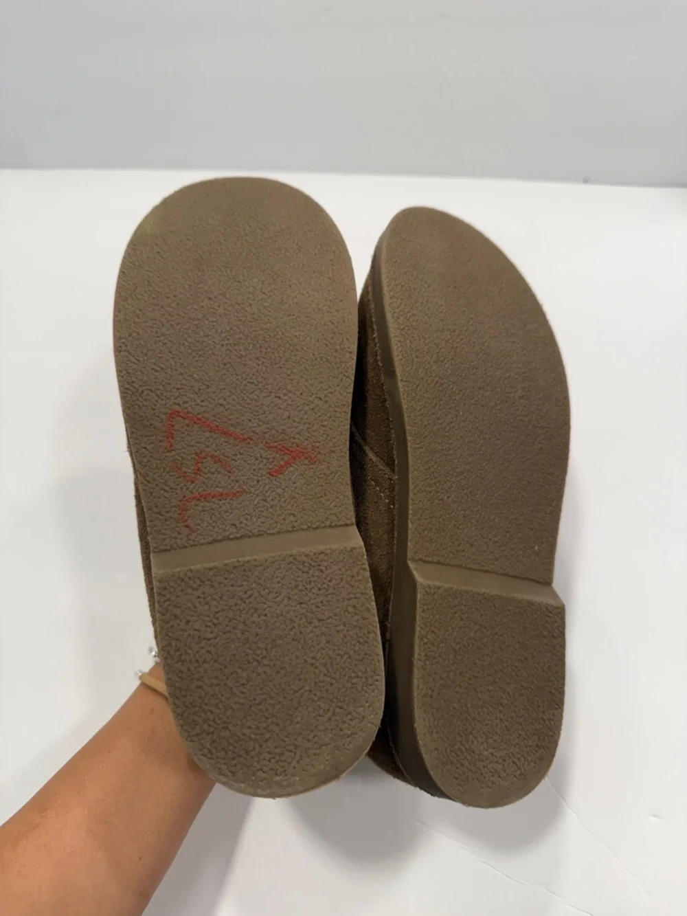 J. Crew Factory Brown Suede Chukka Boots size 4 M
